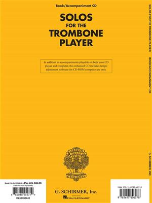 Solos For The Trombone Player: Trombone et Accomp.