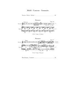 Camille Saint-Saëns: Romances - Horn And Piano: Cor Français et Accomp.