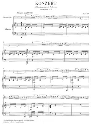 Camille Saint-Saëns: Violoncello Concerto No.1 In A Minor Op.33: Violoncelle et Accomp.