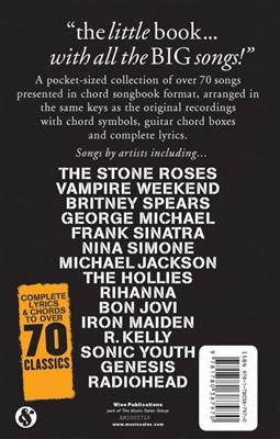 The Little Black Songbook: All-Time Smash Hits: Mélodie, Paroles et Accords