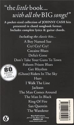 The Little Black Songbook: Johnny Cash: Mélodie, Paroles et Accords