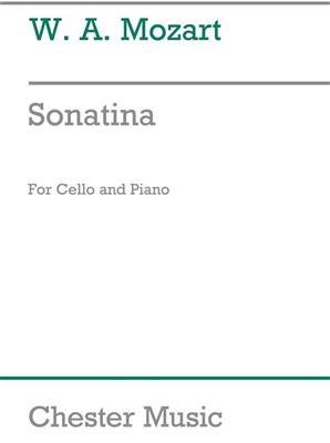 Wolfgang Amadeus Mozart: Sonatina (Cello): (Arr. Gregor Piatigorsky): Violoncelle et Accomp.
