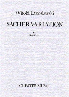 Witold Lutoslawski: Sacher Variation For Solo Cello: Solo pour Violoncelle