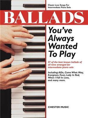 Ballads You've Always Wanted To Play: Solo de Piano