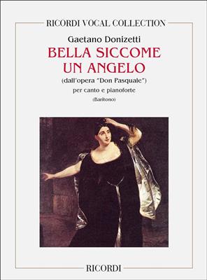 Gaetano Donizetti: Don Pasquale: Bella Siccome Un Angelo: Chant et Piano