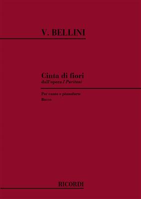 Vincenzo Bellini: I Puritani: Cinta Di Fiori: Chant et Piano