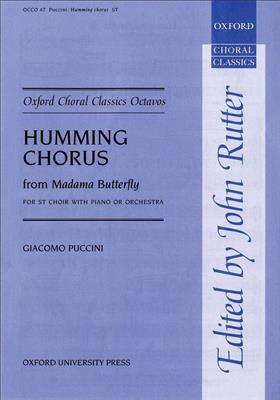 Giacomo Puccini: Humming Chorus: Chœur Mixte et Accomp.