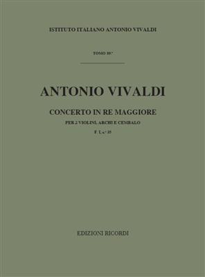 Antonio Vivaldi: Concerto For 2 Violins In Re RV 511: Duos pour Violons