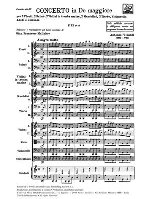 Antonio Vivaldi: Concerto in Do RV 558: Ensemble de Chambre