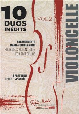 Maria Eugénia Maffi: 10 Duos Inedits Vol. 2: Duo pour Violoncelles