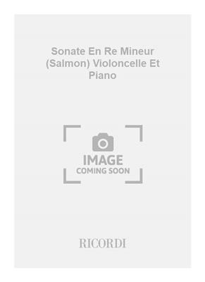 Willem de Fesch: Sonate En Re Mineur (Salmon) Violoncelle Et Piano: Solo pour Violoncelle