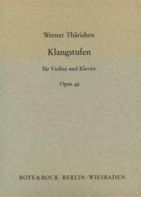 Werner Thaerichen: Klangstufen op. 49: Violon et Accomp.