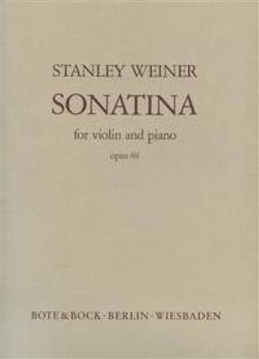 Stanley Weiner: Sonatina op. 69: Violon et Accomp.