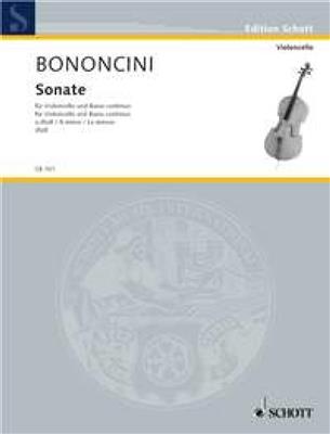 Giovanni Battista Bononcini: Sonate A: Violoncelle et Accomp.