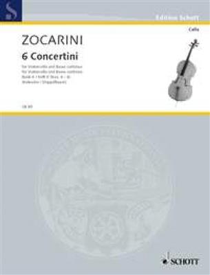 Matteo Zocarini: Concertini 2 (4-6): Violoncelle et Accomp.