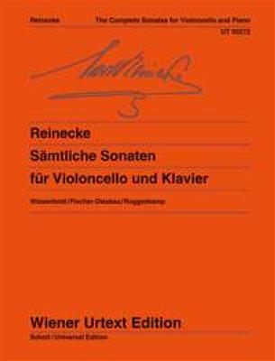Carl Reinecke: Sämtliche Sonaten: (Arr. Manuel Fischer-Dieskau): Violoncelle et Accomp.