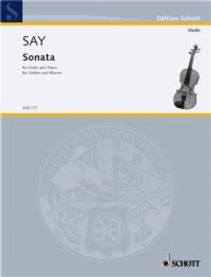 Fazil Say: Sonate op. 7: Violon et Accomp.