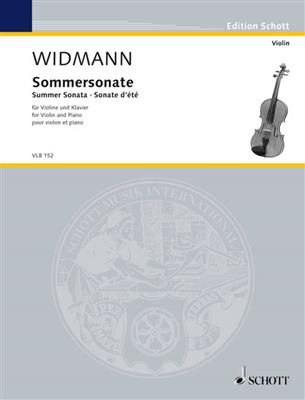 Jörg Widmann: Summer Sonata: Violon et Accomp.