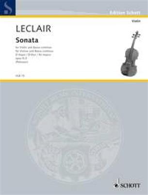 Jean-Marie Leclair: Sonate 3 D Op.9: Violon et Accomp.