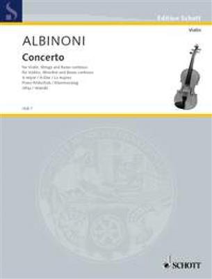 Tomaso Albinoni: Concert A ( Wanek ): Violon et Accomp.