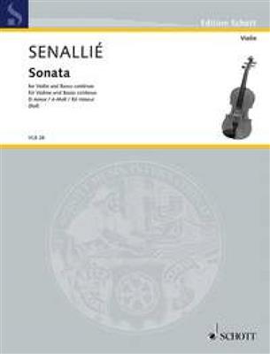Jean-Baptiste Senaillé: Sonate in D: Violon et Accomp.