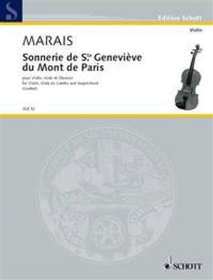 Marin Marais: Sonnerie De Sainte Genevieve Du: Violon et Accomp.