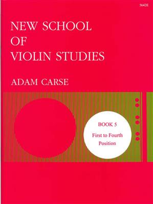 New School Of Violin Studies - Book Five: Solo pour Violons