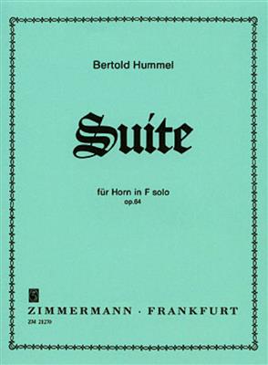 Bertold Hummel: Suite Op.64 (B.): Solo pour Cor Français