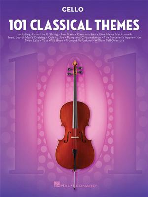 101 Classical Themes for Cello: Solo pour Violoncelle