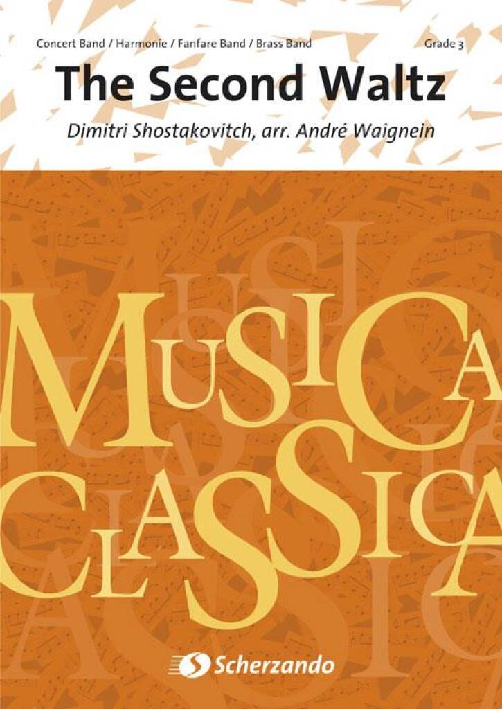 Dimitri Shostakovich: The Second Waltz: (Arr. André Waignein): Orchestre d'Harmonie