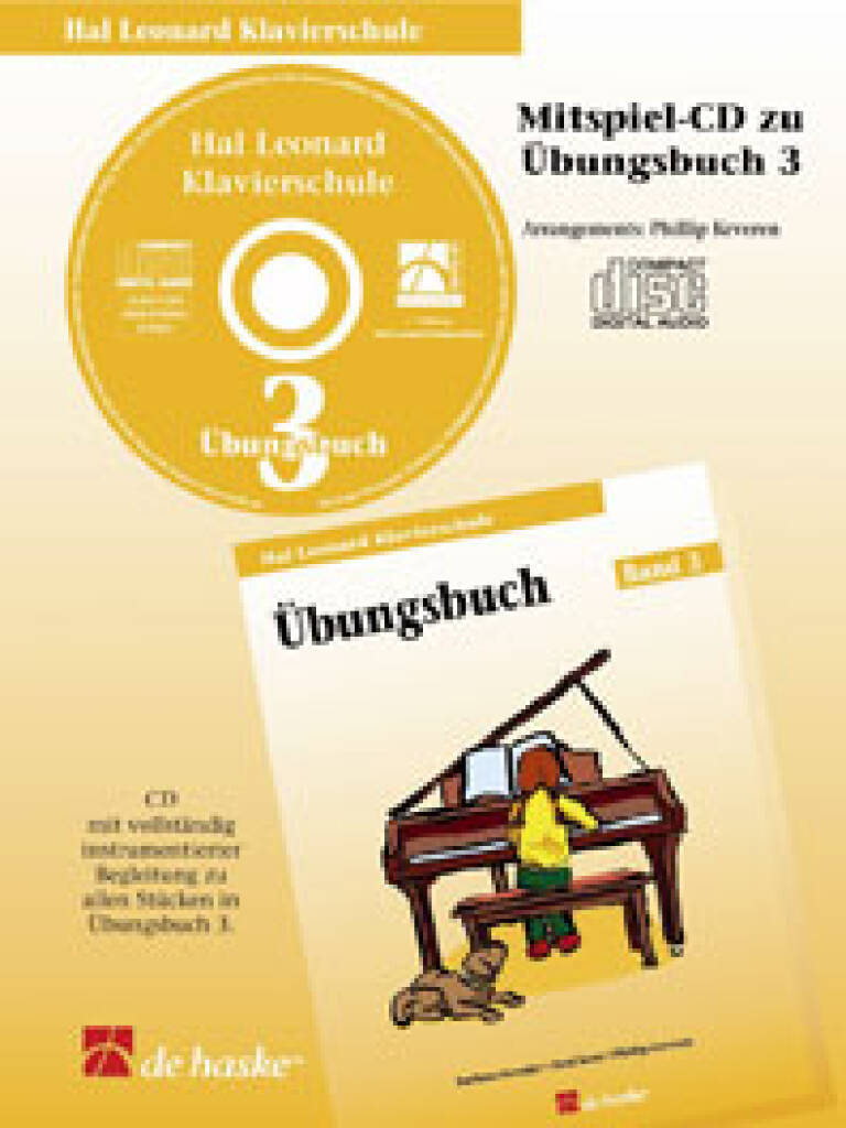 Hal Leonard Klavierschule Übungsbuch 3 (CD)