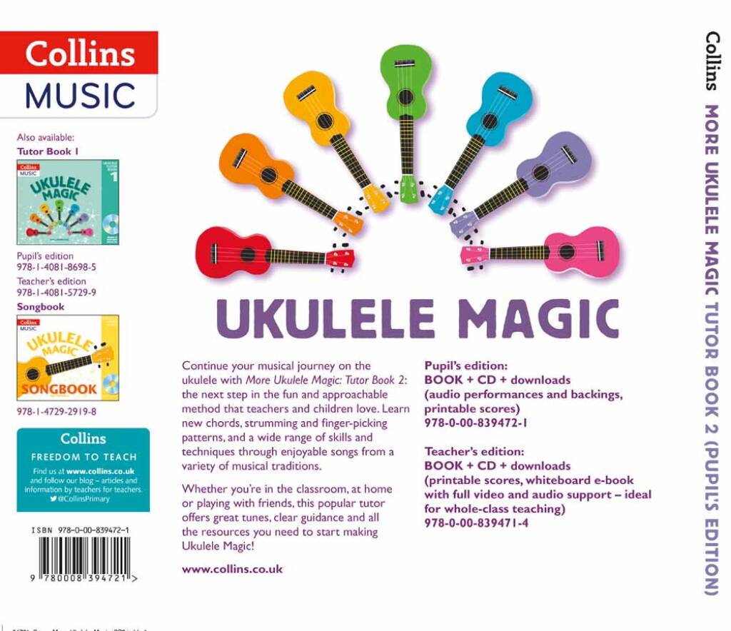 More Ukulele Magic - Tutor Book 2 (Pupil's Book)