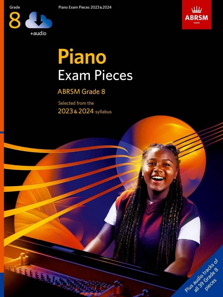 ABRSM Piano Exam Pieces 2023-2024 Grade 8 + Audio