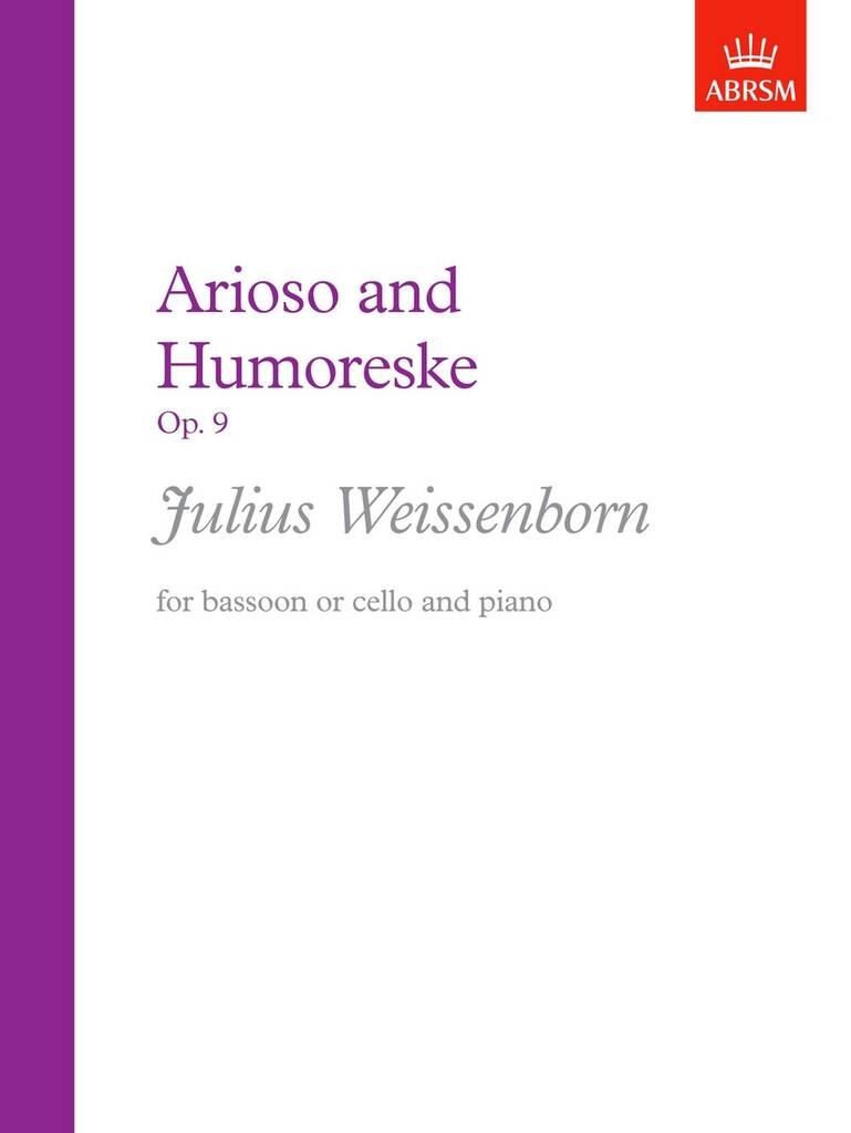 Julius Weissenborn: Arioso and Humoreske, Op. 9: Basson et Accomp.