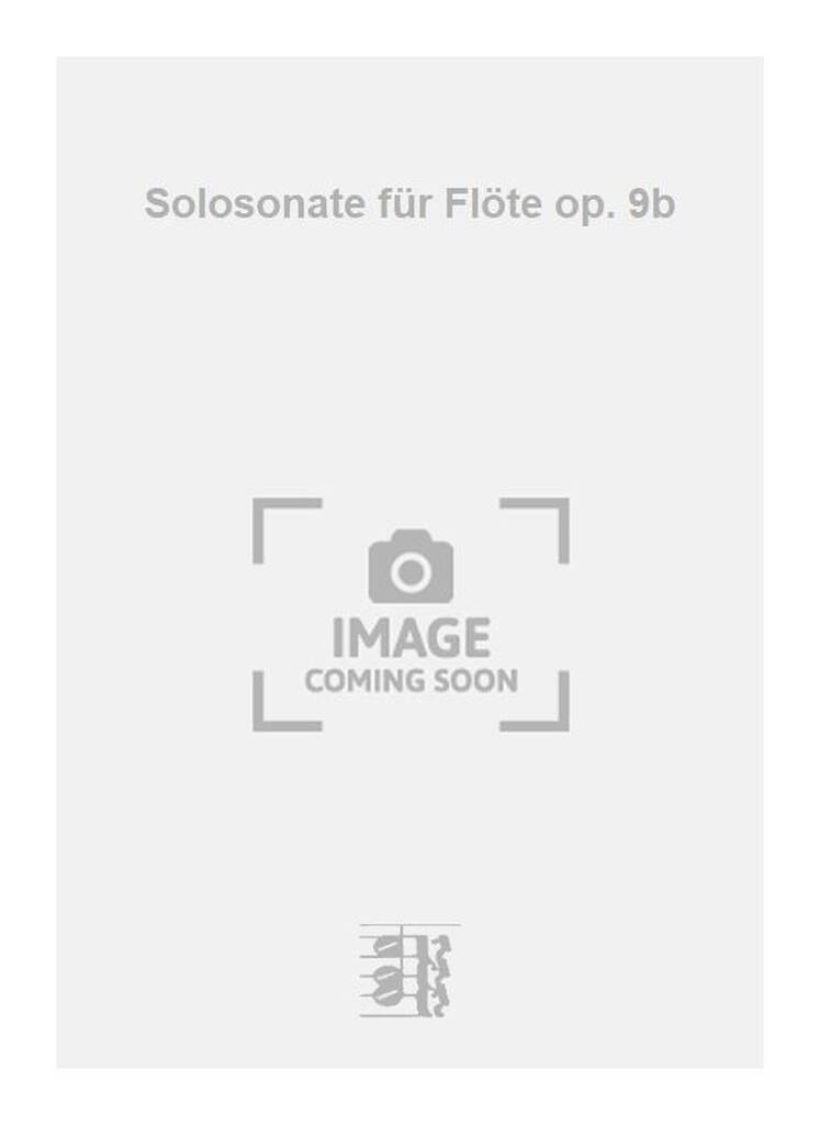 Armin Schibler: Solosonate für Flöte op. 9b: Solo pour Flûte Traversière