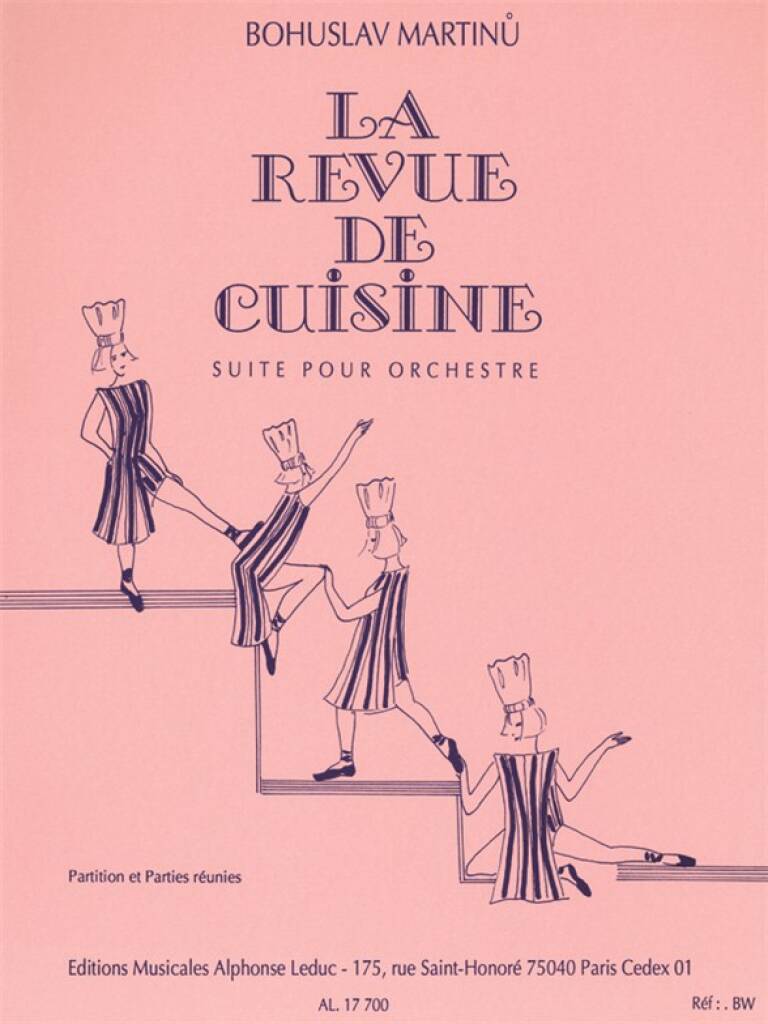Bohuslav Martinu: La Revue De Cuisine - Suite pour Orchestre: Orchestre Symphonique