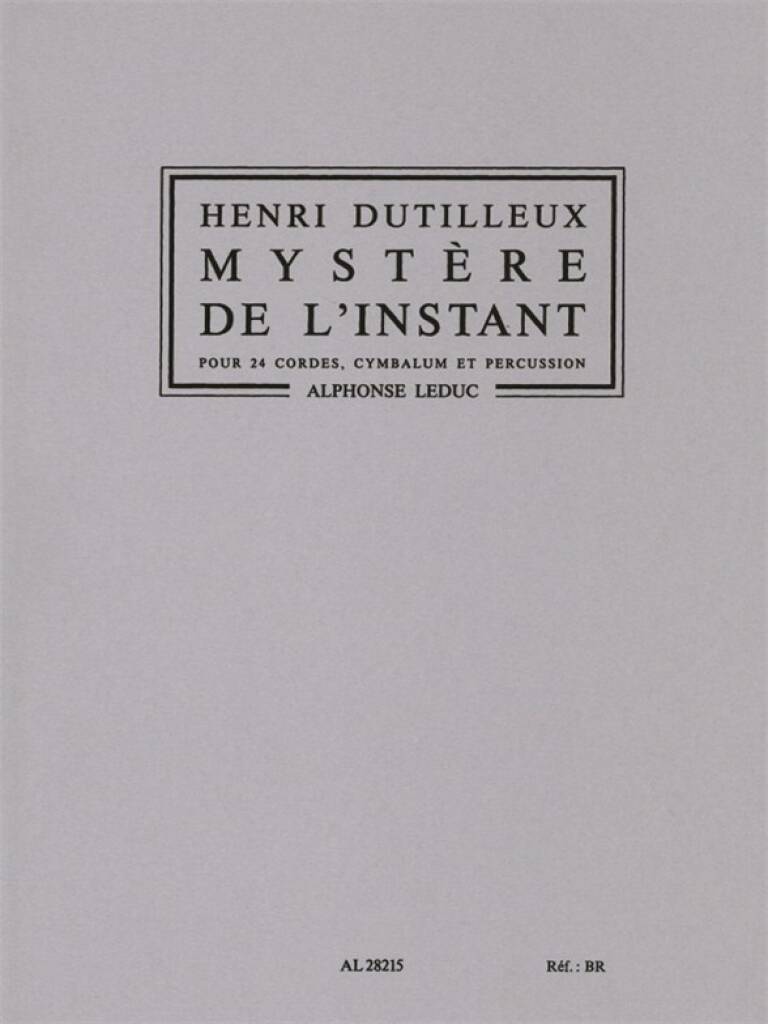 Henri Dutilleux: Mystère de l'Instant (Orchestra): Orchestre Symphonique