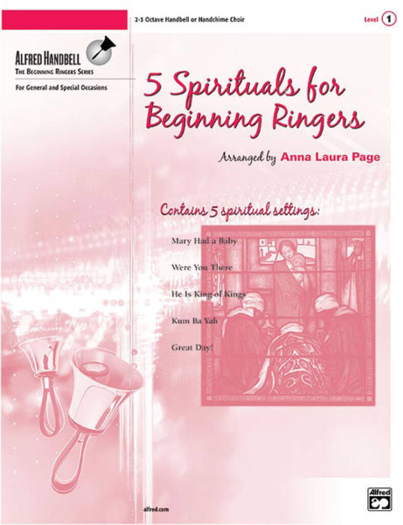 5 Spirituals for Beginning Ringers: (Arr. Anna Laura Page): Cloches