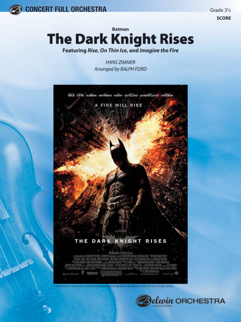 Hans Zimmer: Batman: The Dark Knight Rises: (Arr. Ralph Ford): Orchestre Symphonique