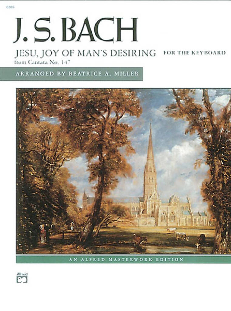 Johann Sebastian Bach: Jesu, Joy Of Man's Desiring For Piano: (Arr. Beatrice A. Miller): Solo de Piano