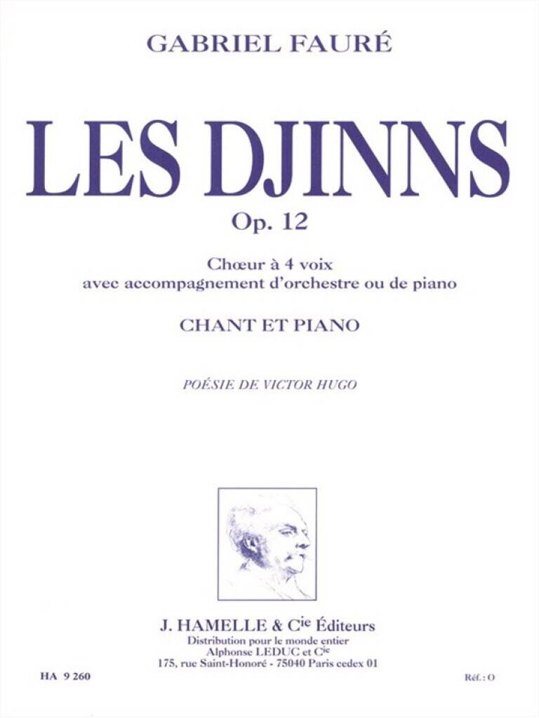 Gabriel Fauré: Les Djinns Op.12: Chœur Mixte et Piano/Orgue