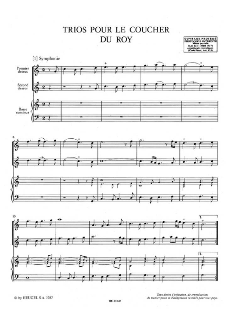 Jean-Baptiste Lully: Trios pour le coucher du roy: Orchestre Symphonique