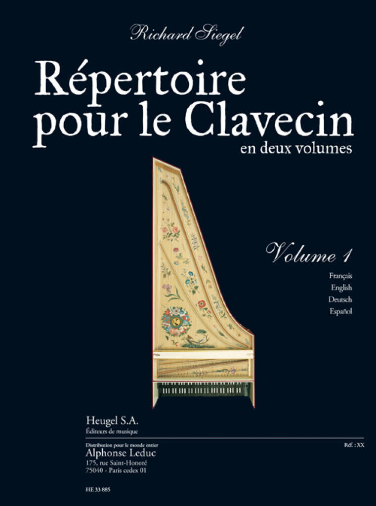 Répertoire pour le clavecin volume 1[5e-6e]: Clavecin