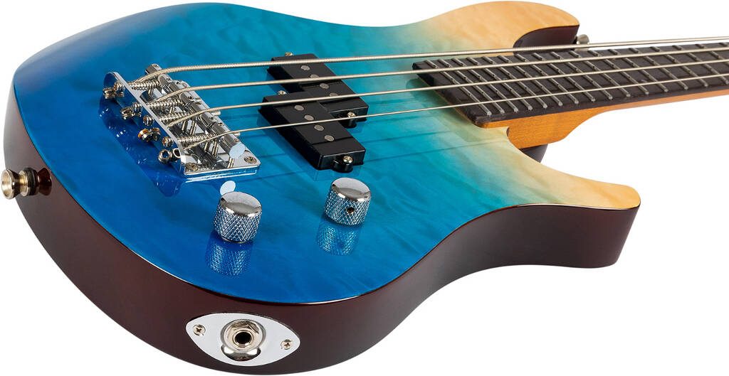 Flight Mini Bass - Trans Blue