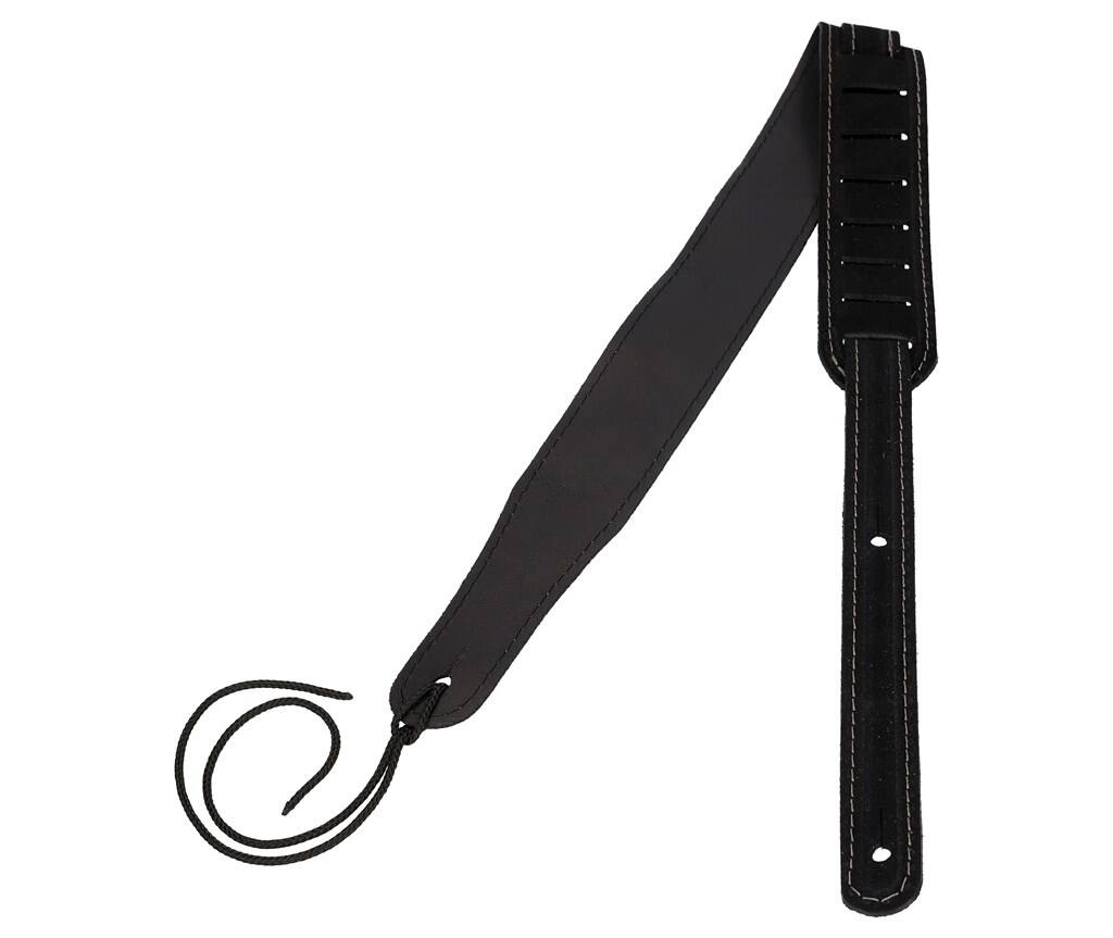 S42 Suede Ukulele Strap - Black