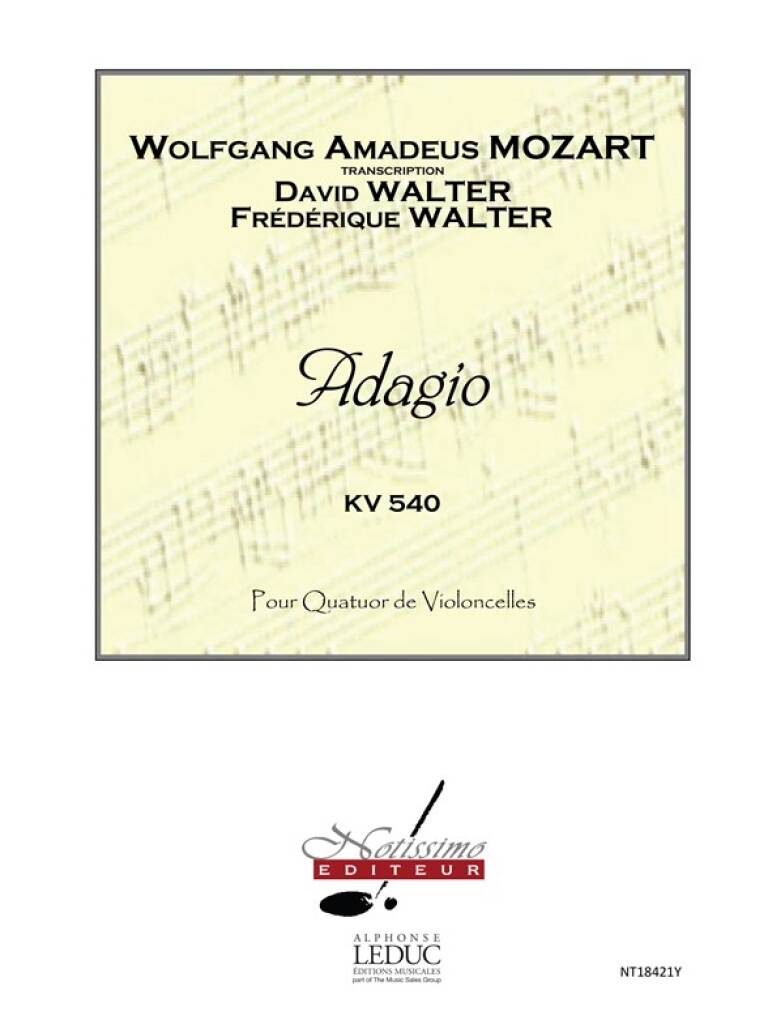 Wolfgang Amadeus Mozart: Adagio: Violoncelles (Ensemble)