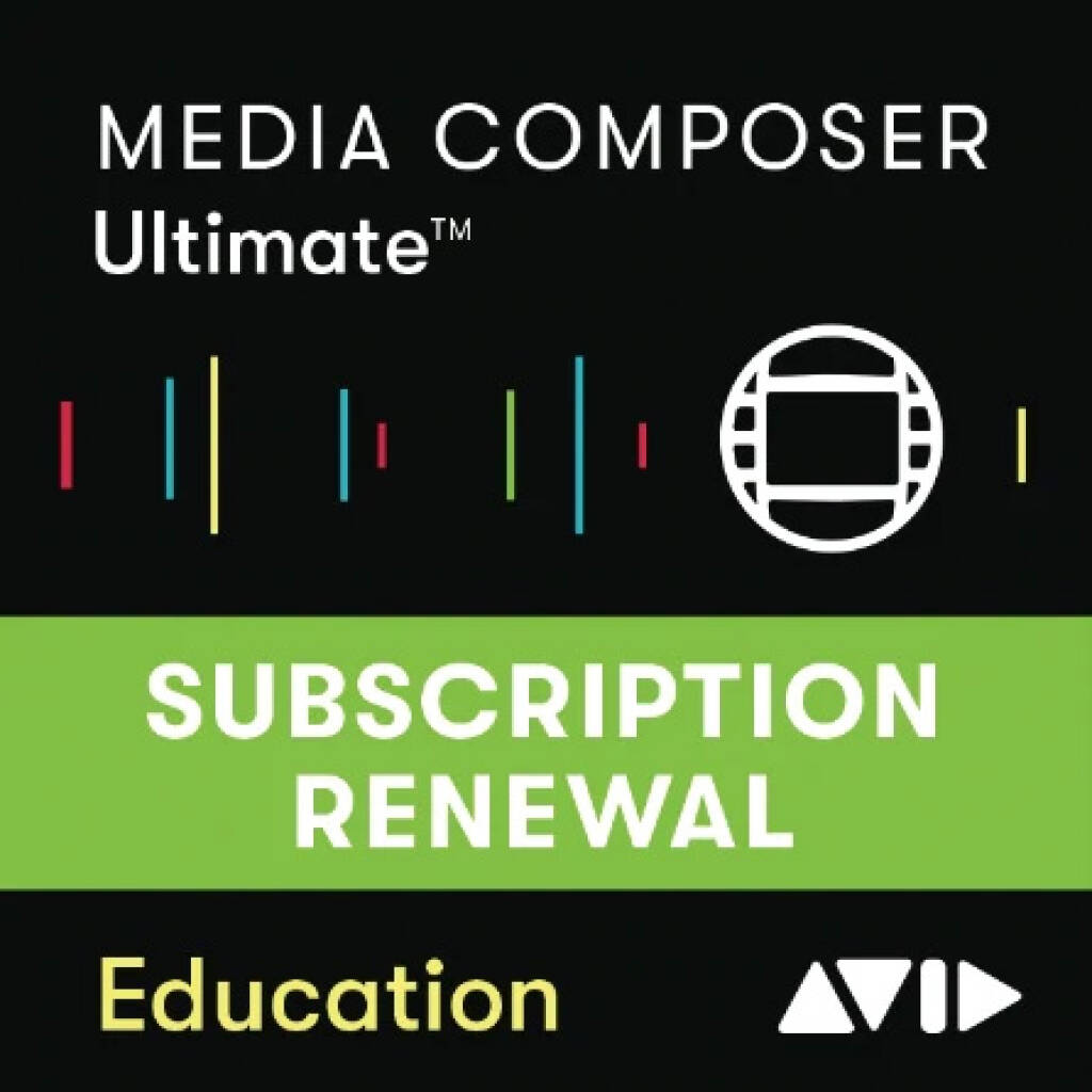 Media Composer- Ultimate 1-Year Subs Renewal - Ed