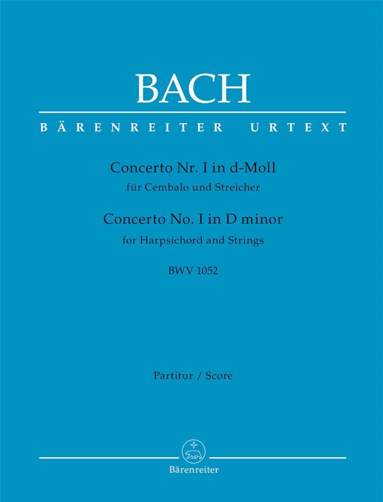 Johann Sebastian Bach: Harpsichord Concerto No.1 in D minor: Ensemble de Chambre