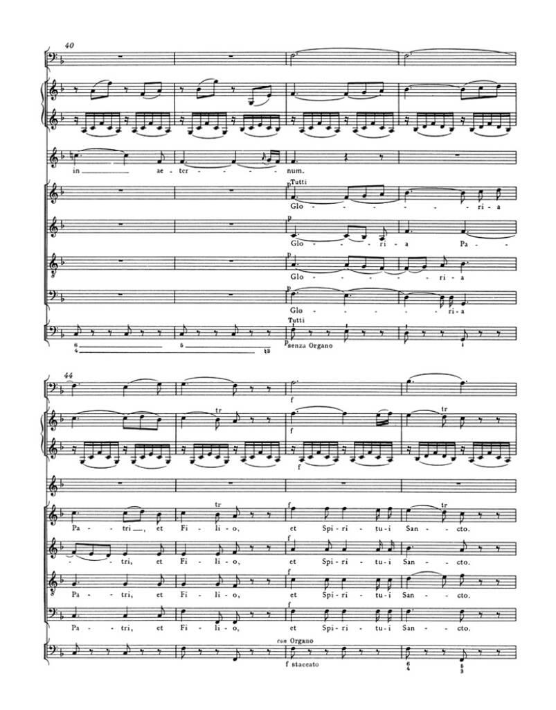 Wolfgang Amadeus Mozart: Laudate Dominum KV339: Chœur Mixte et Accomp.