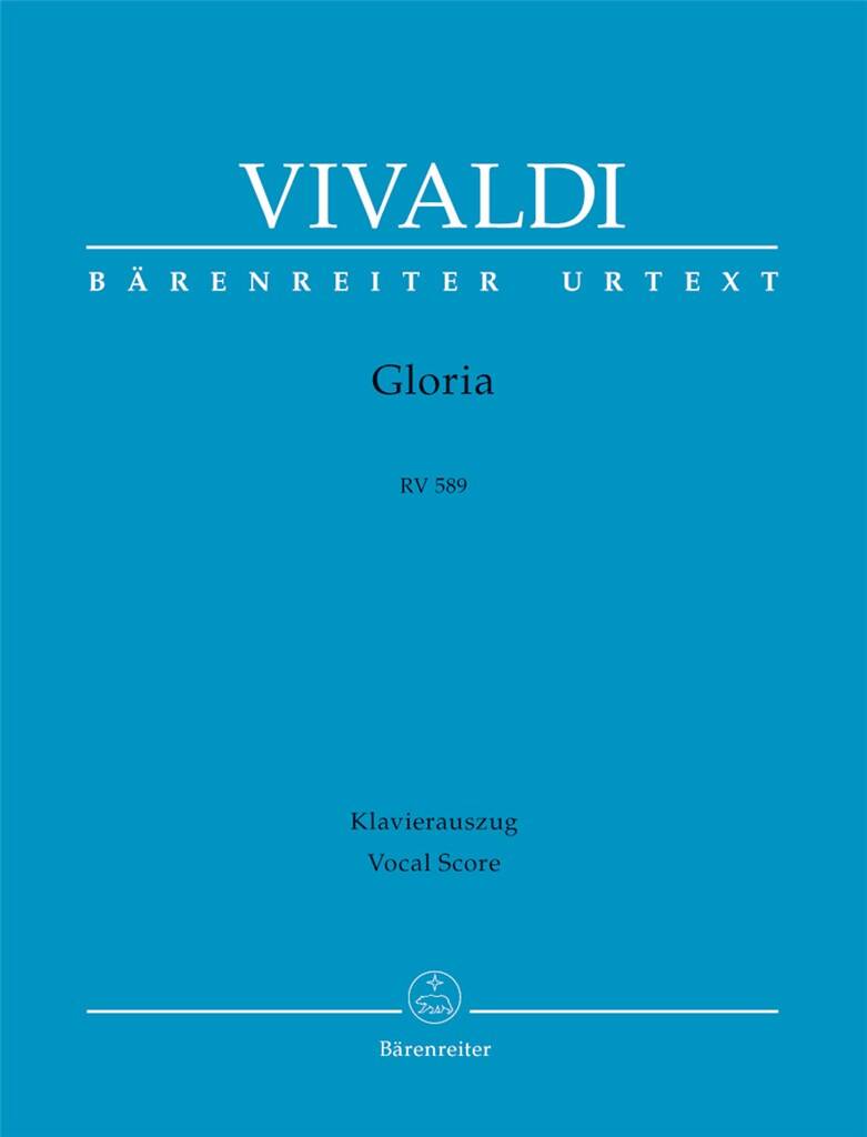 Antonio Vivaldi: Gloria RV 589 (Vocal Score): Chœur Mixte et Ensemble